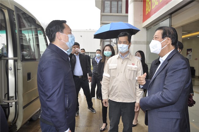 疫情期间慰问关怀、支持珠钢发展壮大——姚奕生市长一行调研珠海基地